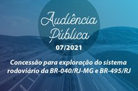 ANTT realiza última sessão da Audiência Pública nº 7/2021