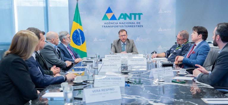 ANTT recebe ABEPAM para debater assuntos relacionados ao pagamento automático nas concessões