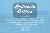 ANTT vai realizar sessão da Audiência Pública nº 2/2023 na segunda (13/2)