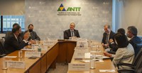 Diretores da ANTT recebem visita de parlamentares da Comissão de Viação e Transportes