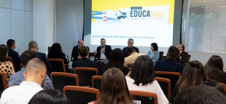 Encontro sobre educação e comunicação para o trânsito é realizado pela ANTT