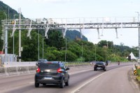 Novo sistema de pedágio eletrônico (Free Flow) inicia na Rio-Santos nesta sexta (31/3)