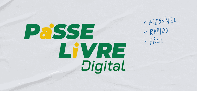 O Passe Livre agora é digital!