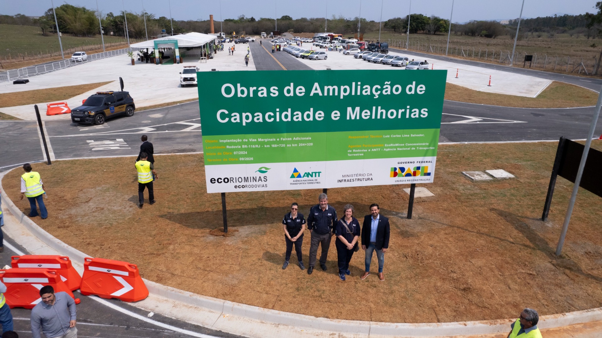 Inauguração do PPD e Inicio das Obras de ampliação da BR 116/RJ - 19/09/24