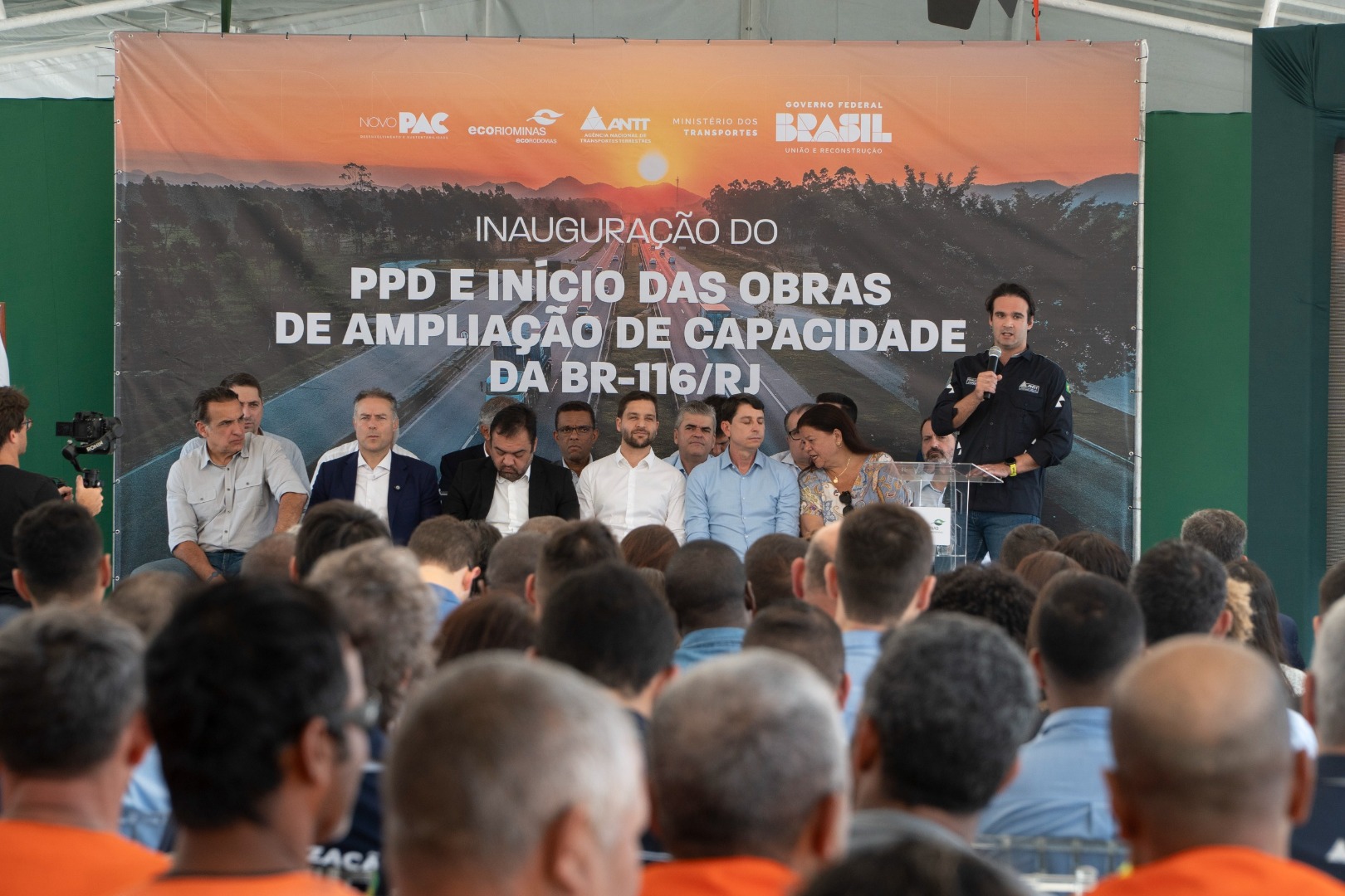 Inauguração do PPD e Inicio das Obras de ampliação da BR 116/RJ - 19/09/24