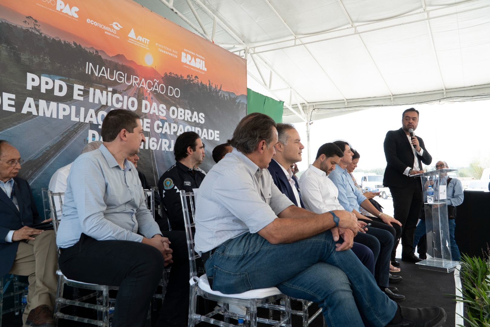 Inauguração do PPD e Inicio das Obras de ampliação da BR 116/RJ - 19/09/24