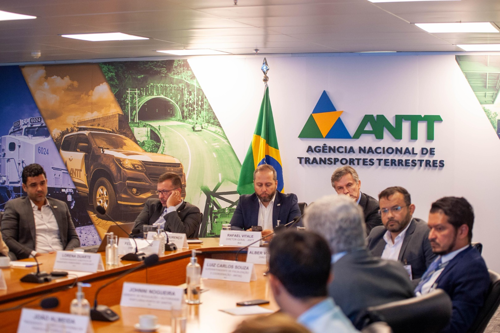 Reunião ANTT, Fips, Antaq e APS - Sistema Ferroviário do Porto de Santos - 20/05/2024