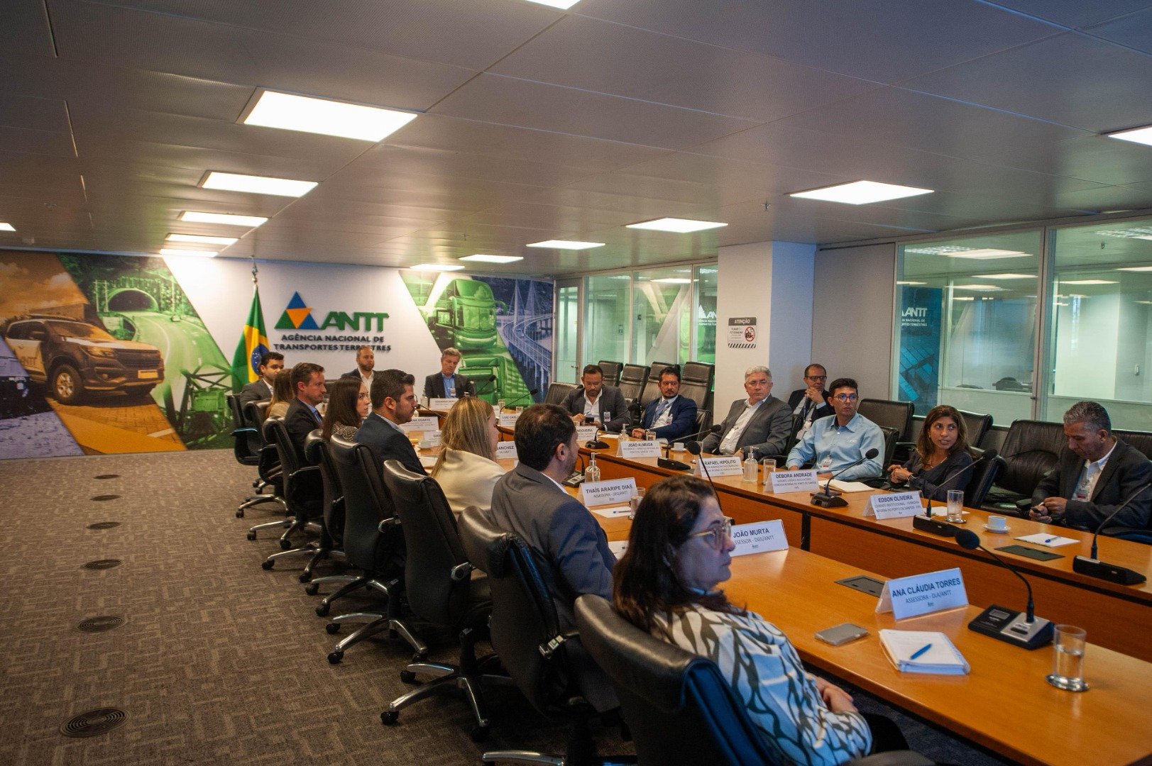 Reunião ANTT, Fips, Antaq e APS - Sistema Ferroviário do Porto de Santos - 20/05/2024