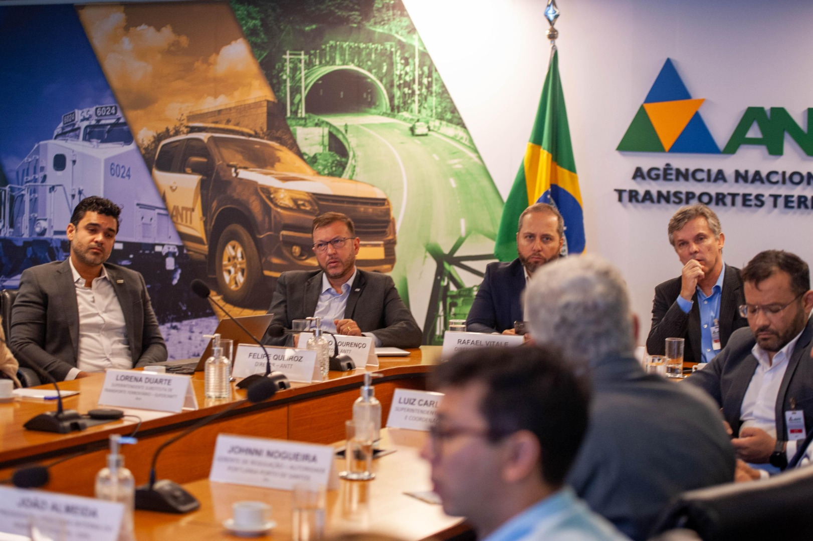 Reunião ANTT, Fips, Antaq e APS - Sistema Ferroviário do Porto de Santos - 20/05/2024