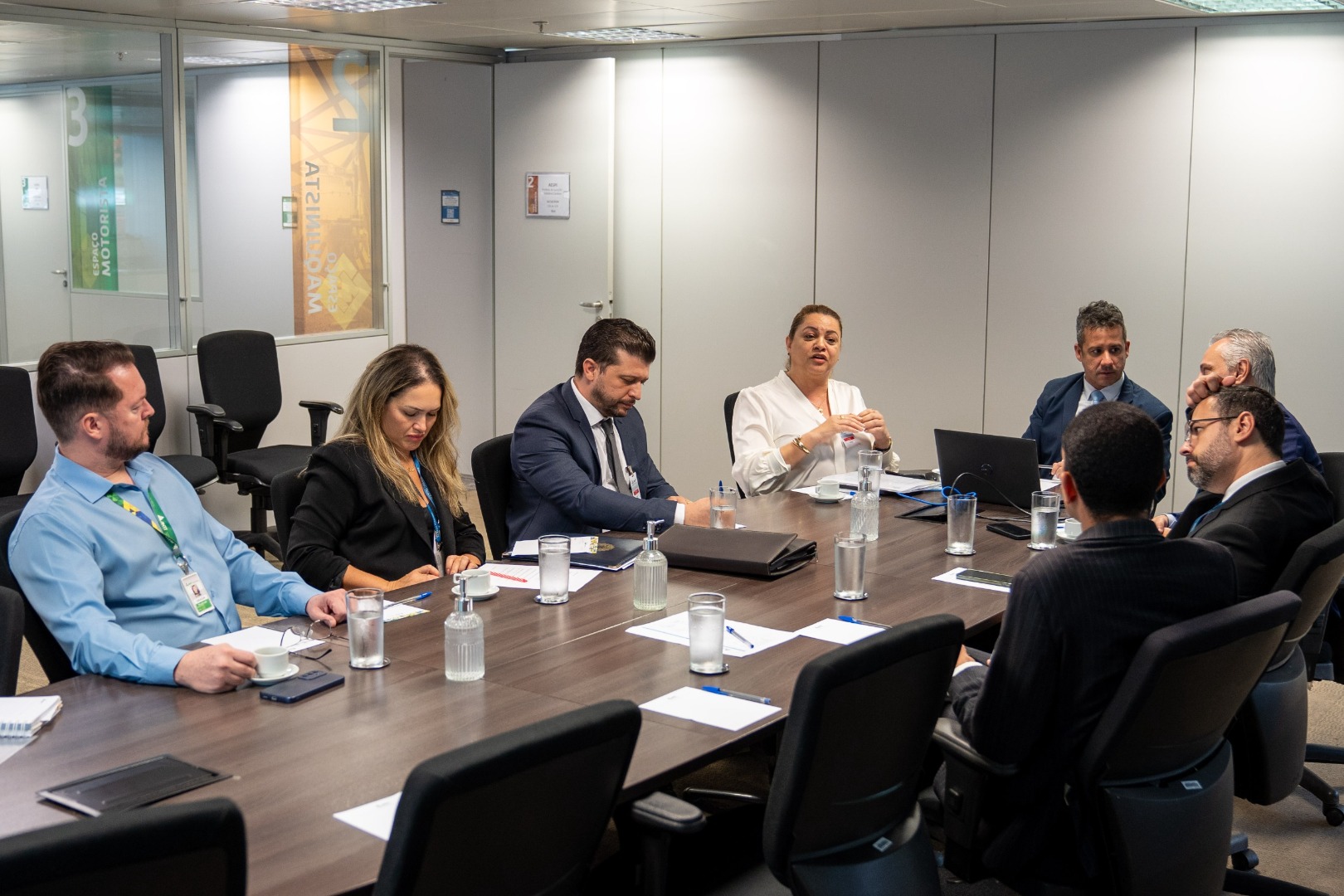 Reunião com a Prefeita de Içara/SC, Dalvania Cardoso, Senador Esperidião Amin e Senador Beto Martins - 16/10/24