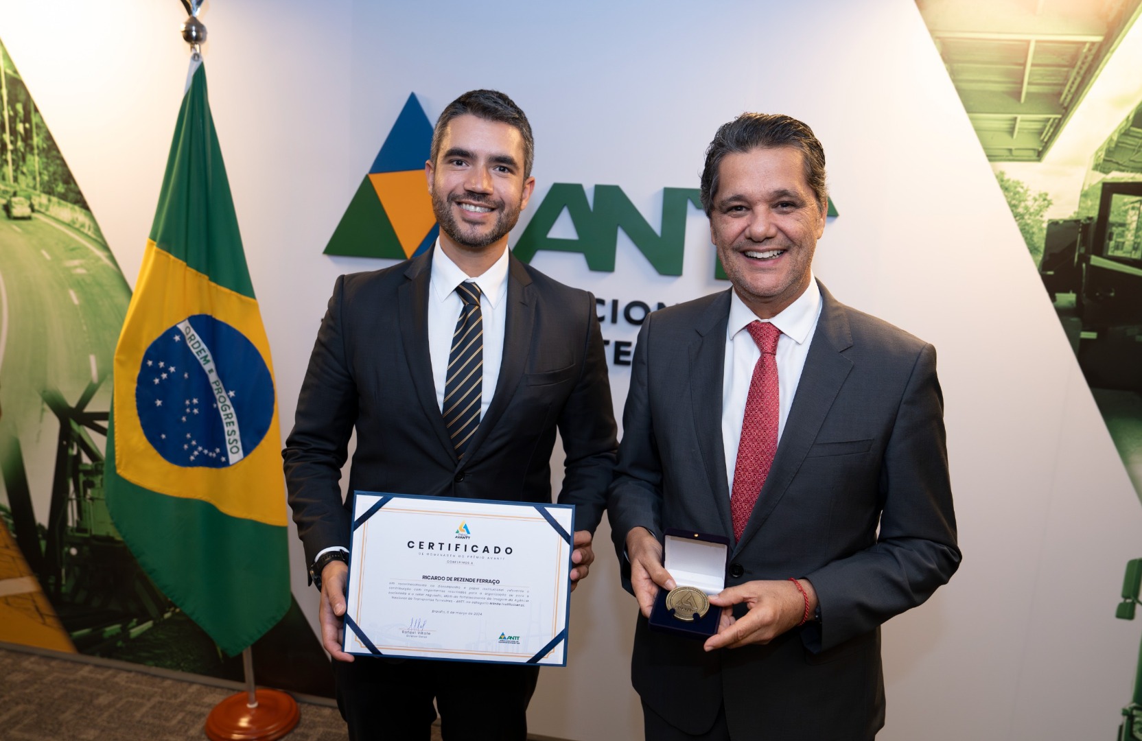 Reunião com Ricardo Ferraço - Vice-Governador do Espírito Santo - Prêmio AVANNT - 10/07/24