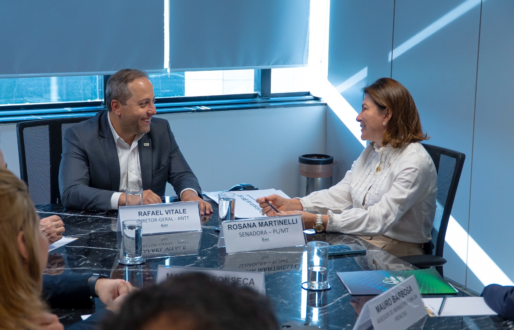 Reunião DG e Senadora Rosana Martinelli - 17/07/24