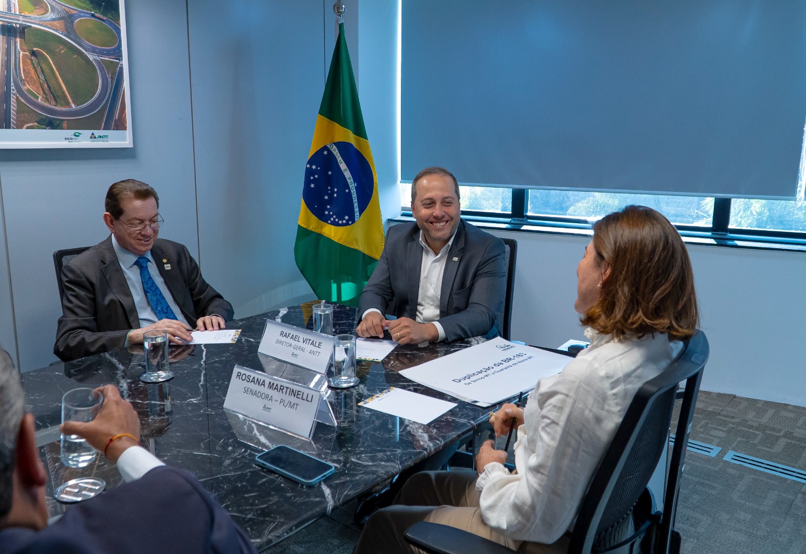 Reunião DG e Senadora Rosana Martinelli - 17/07/24