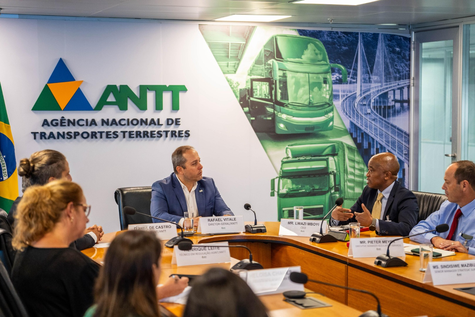 Visita da delegação sul-africana da C-BRTA - 24/4/2024