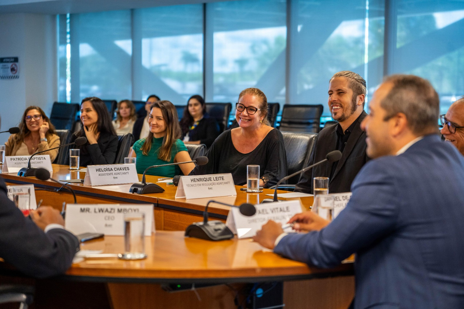 Visita da delegação sul-africana da C-BRTA - 24/4/2024