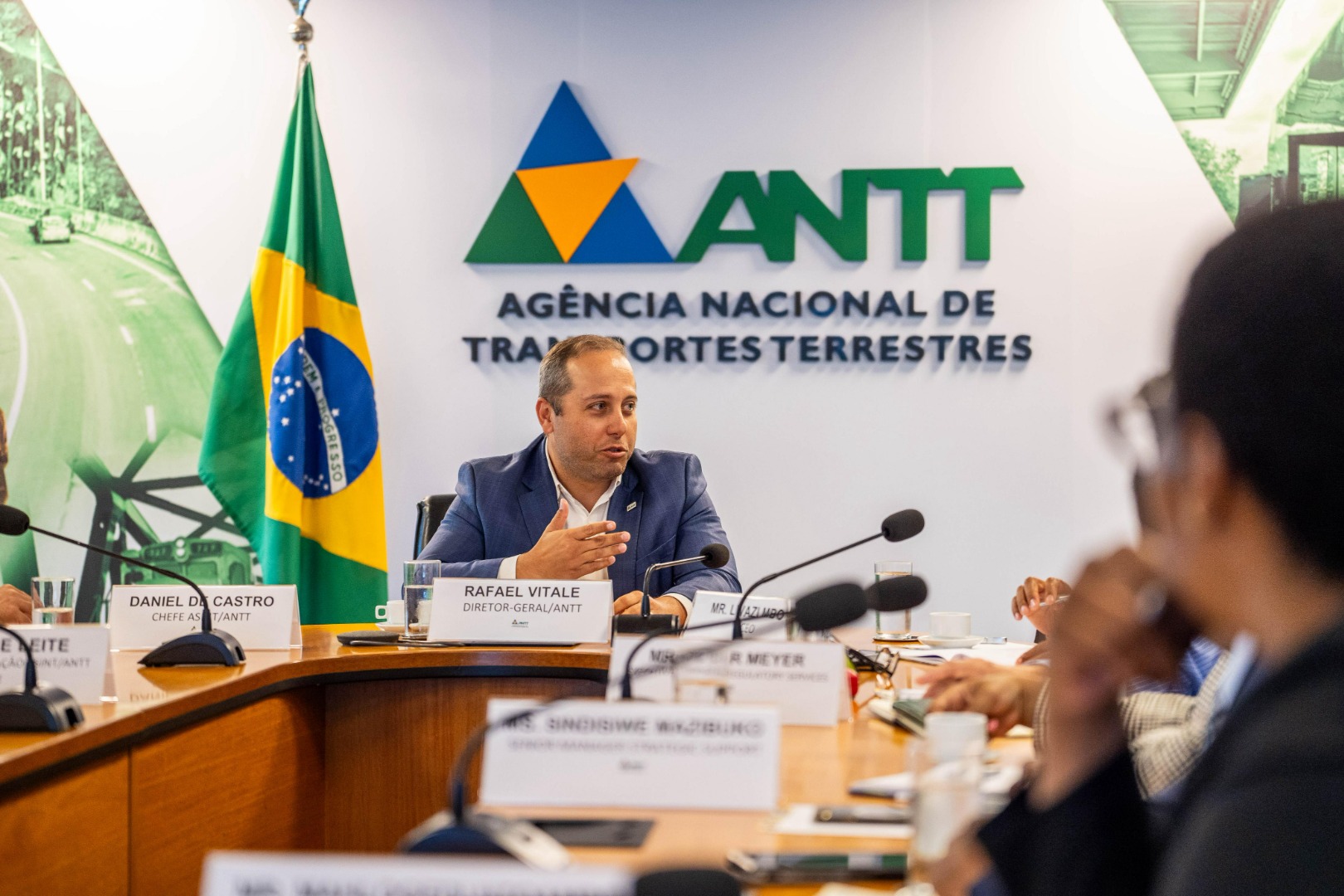 Visita da delegação sul-africana da C-BRTA - 24/4/2024