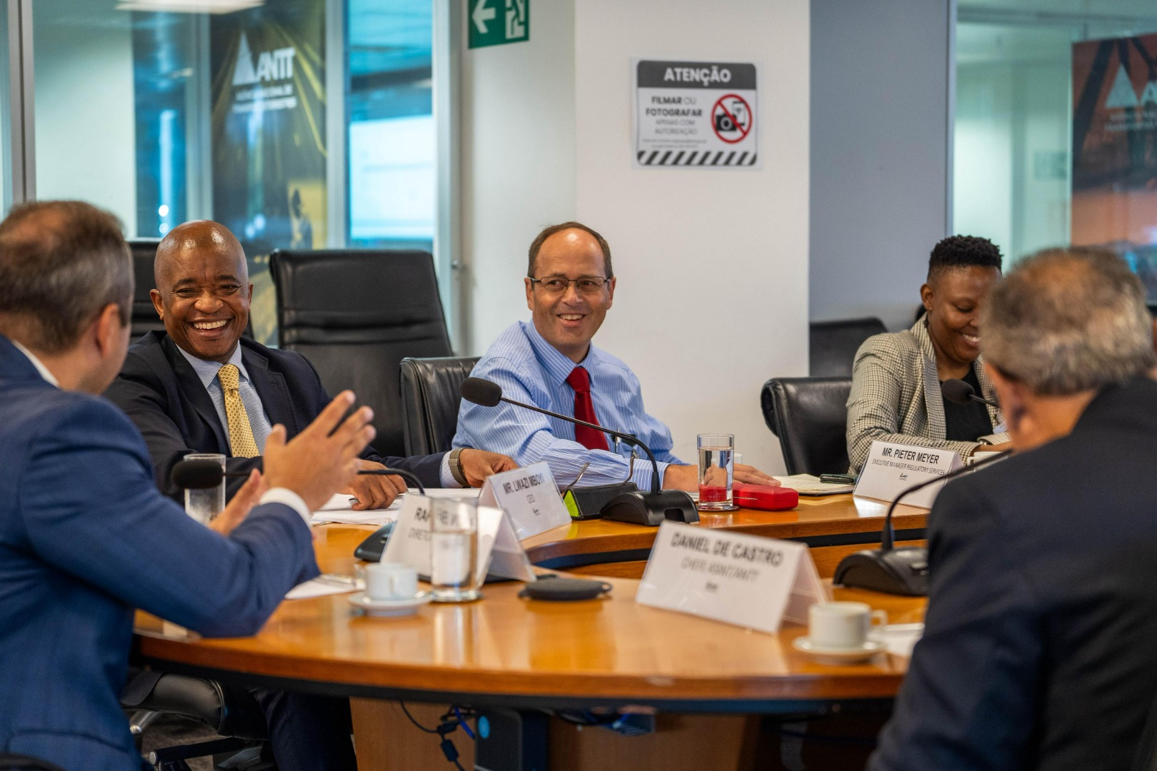 Visita da delegação sul-africana da C-BRTA - 24/4/2024