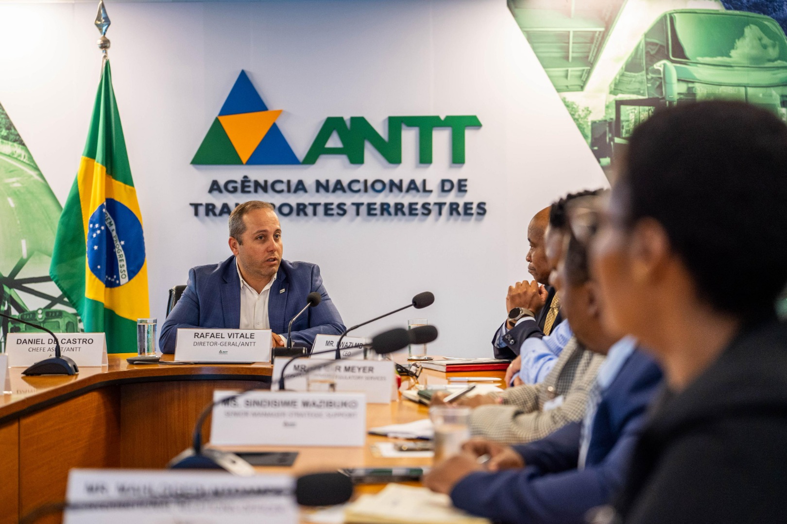 Visita da delegação sul-africana da C-BRTA - 24/4/2024