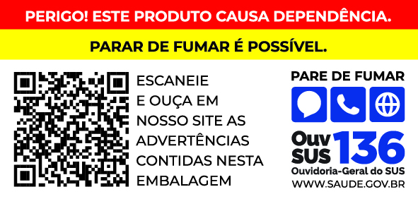 Advertência Sanitária Frontal