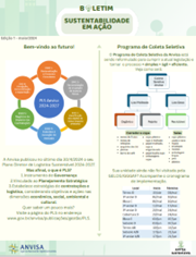 boletins Sustentabilidade em Ação - Edição 1