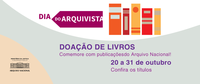 AN doa livros para celebrar o Dia do Arquivista