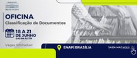 Inscrições abertas para capacitação em classificação de documentos