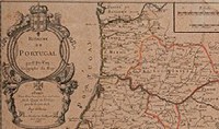 Mapa mais antigo do acervo mostra o Reino de Portugal