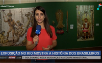 Mostra "Os Primeiros Brasileiros" é tema de matéria na RedeTV