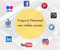 O Arquivo Nacional está nas redes sociais