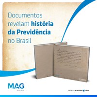 Registros do início da previdência no Brasil são disponibilizados