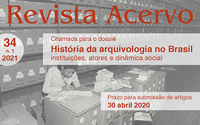 Revista Acervo abre chamada de artigos sobre história da arquivologia