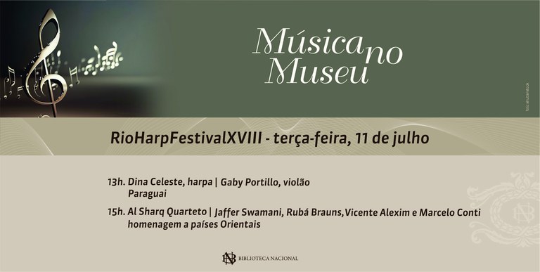 Rio de Janeiro será capital mundial da harpa em julho