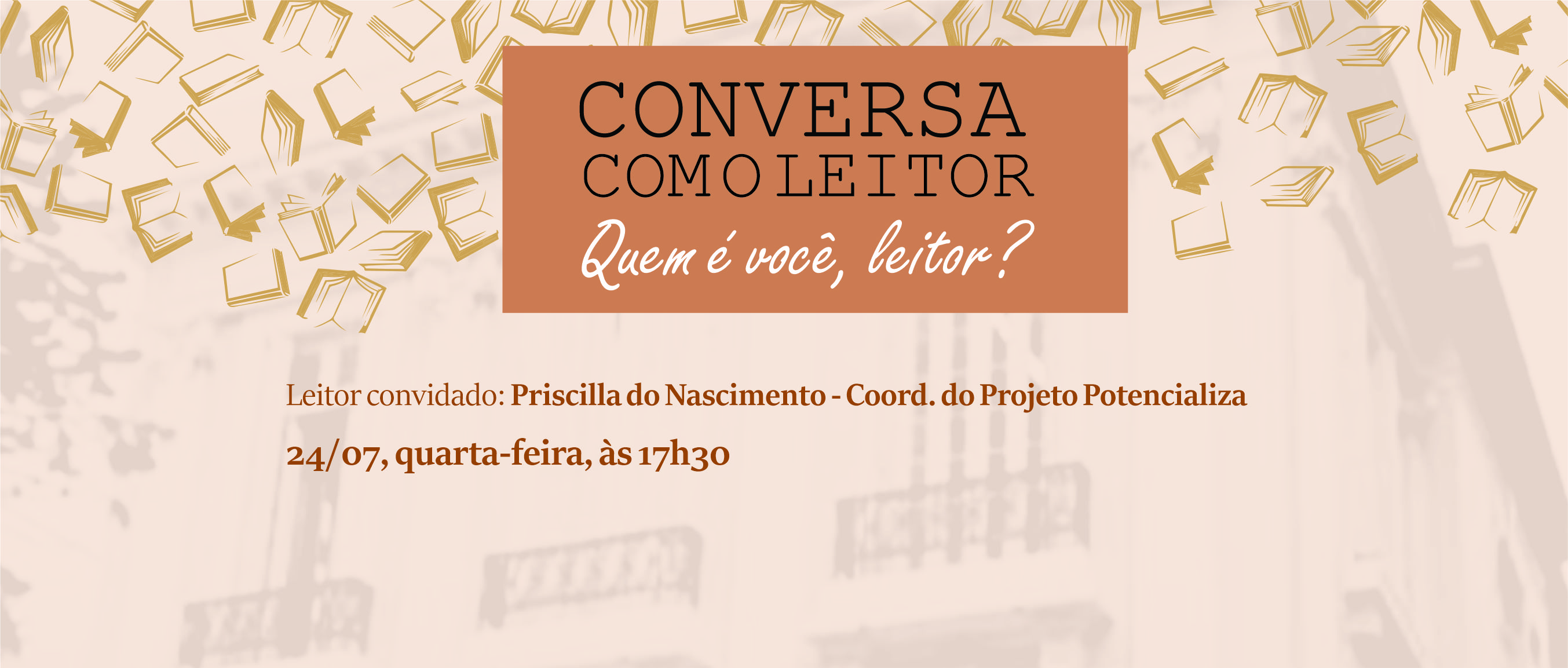 Casa da Leitura Convida | Conversa com o leitor – Quem é você, leitor? 24 de Julho