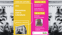 Casa da Leitura Convida | Encontros com a Literatura III – 29 de Novembro
