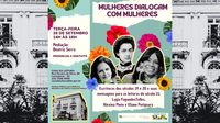 Casa da Leitura Convida | Mulheres dialogam com mulheres 03 - 26 de setembro