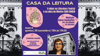 Casa da Leitura Convida | O Olhar na Literatura Teatral e na obra do Mestre Eihei Dogen