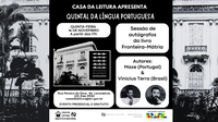 Casa da Leitura Convida | Quintal da Língua Portuguesa: sessão de autógrafos do livro Fronteira-Mátria
