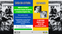 Casa da Leitura Convida | Roda de Leitura 8 - Bartolomeu Campos de Queirós e Francisco Gregório Filho
