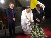Cerimônia no Santuário do Cristo Redentor celebrou os 213 anos da Biblioteca Nacional