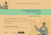 FBN lançará o livro “O cancioneiro dos periódicos” em 1º de novembro