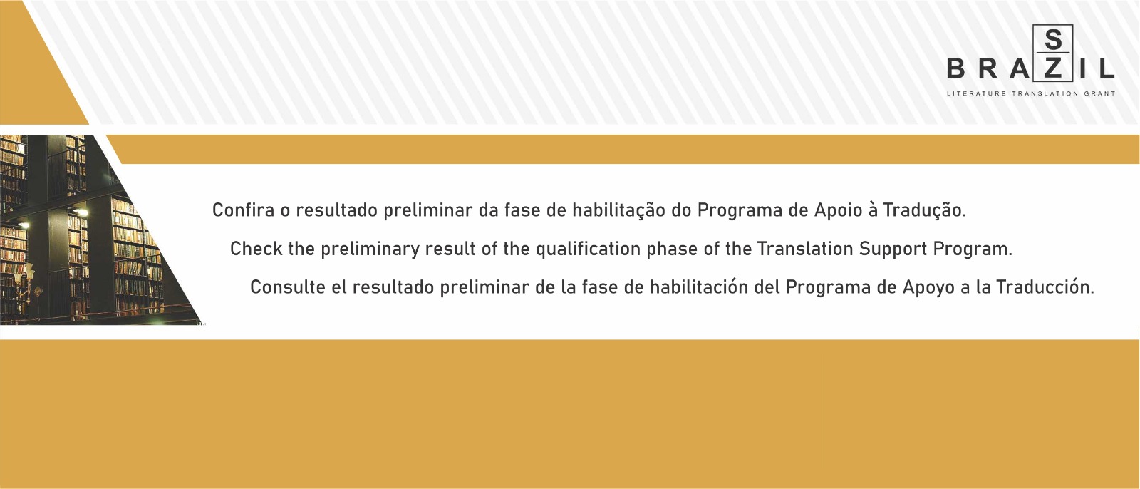 Programa de Apoio à Tradução 2024: confira o resultado final parcial da fase de habilitação