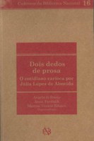 Publicações da BN | Dois dedos de prosa: o cotidiano carioca por Júlia Lopes de Almeida
