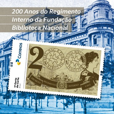 Lançamento do selo comemorativo dos 200 anos do decreto do Regimento Interno