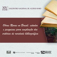 XIV Encontro Nacional de Acervo Raro – ENAR