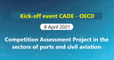 CADE and OECD to hold kick-off event for Competition Assessment Project in sectors of ports and civil aviation