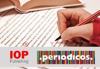 IOP Publishing lança programa piloto de revisão por pares duplo-cego