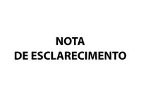 Nota oficial do Ministério da Educação sobre orçamento