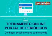 Portal de Periódicos abre inscrições para treinamentos online