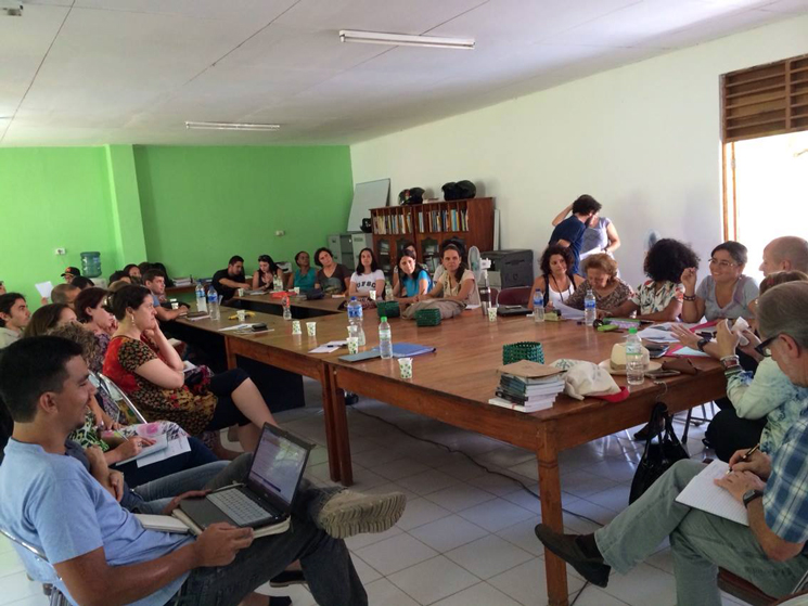 Os brasileiros receberam uma imersão ao curso de Tétum, língua falada pela maioria dos timorenses. (foto: PQLP)