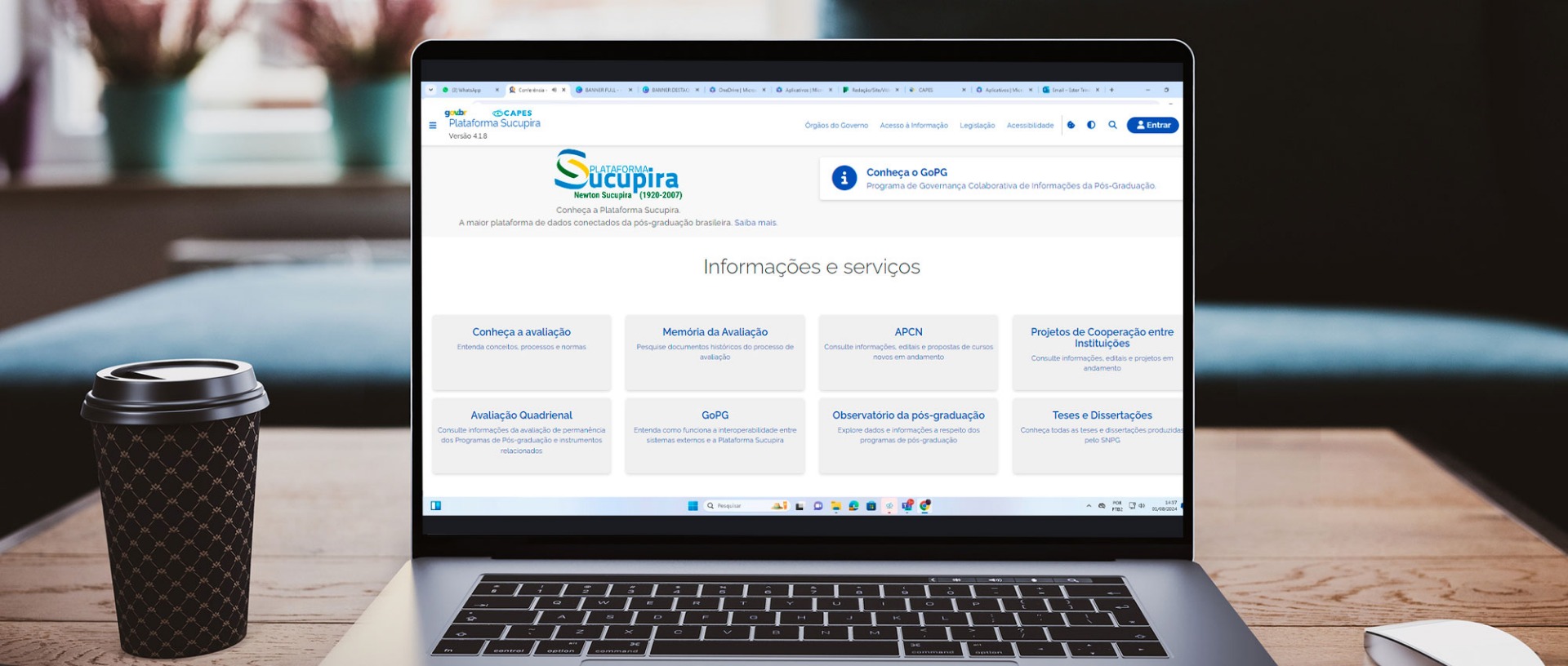 CAPES disponibiliza nova atualização da Plataforma Sucupira
